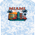 thumbnail image 4 of Inktastic Miami Vintage Flamingo Sunset Art T-Shirt, 4 of 5