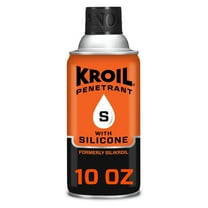 Kroil Penetrating Oil with Silicone (Aerosol Spray-10oz Can-Single), Penetrant for Rusted Bolts, Metal, Lubricant for Hinges, Chains, Moving Parts (SK102)