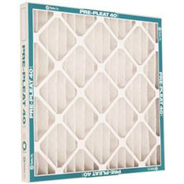 Flanders Merv 8 PrePleat 40 Lpd HighCapacity Air Filter, 20X25X1 In
