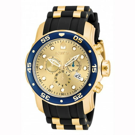 Invicta Pro Diver 17881 Stainless Steel Polyurethane Chronograph Watch