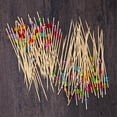 thumbnail image 4 of 100 Pcs 12 cm Cocktail Picks Creative Handmade Square Octagonal Bead Appetizer Picks Fruit Toothpicks Party Supplies, 4 of 8