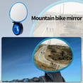 thumbnail image 4 of Soidarity Espejo retrovisor para bicicleta, espejo retrovisor convexo, herramienta de observación de ciclismo montada en el manillar, azul Type3 NO3 Soidarity OD000798-02B, 4 of 6