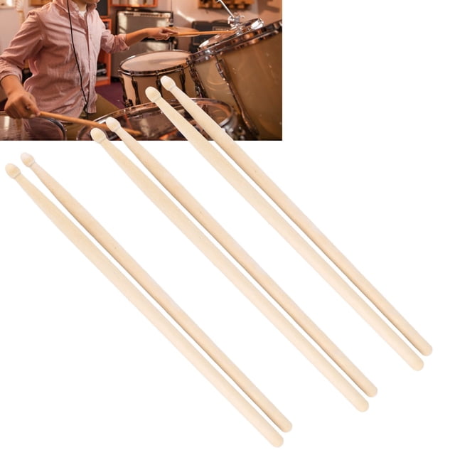 Baquetas, Diseño Estándar Madera De Arce Buen Rebote Juego De Mazos De Tambor Estructura Robusta 7A 20 Piezas Para Rendimiento