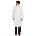 thumbnail image 4 of Atasi Indian Designer Kurta For Mens Party Wear Traditional Dress Solid Ethnic Long Shirt, 4 of 7