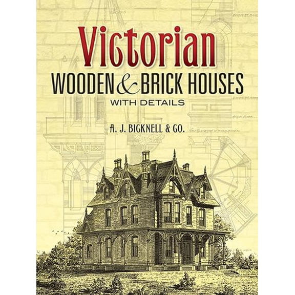 Pre-Owned Victorian Wooden and Brick Houses with Details (Paperback) 0486451038 9780486451039