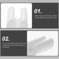 thumbnail image 2 of MasteelfCA 100pcs Sink Grid Plastic Feet Iron Wire Shell Sink Protectors for Kitchen Sink, 2 of 8