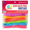 Toner Plastics CraftLace Neon Value Pack