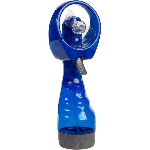 Ventilador con botella de spray, ventilador de mano con chorro de agua, ventilador eléctrico creativo para viajes de estudiantes
