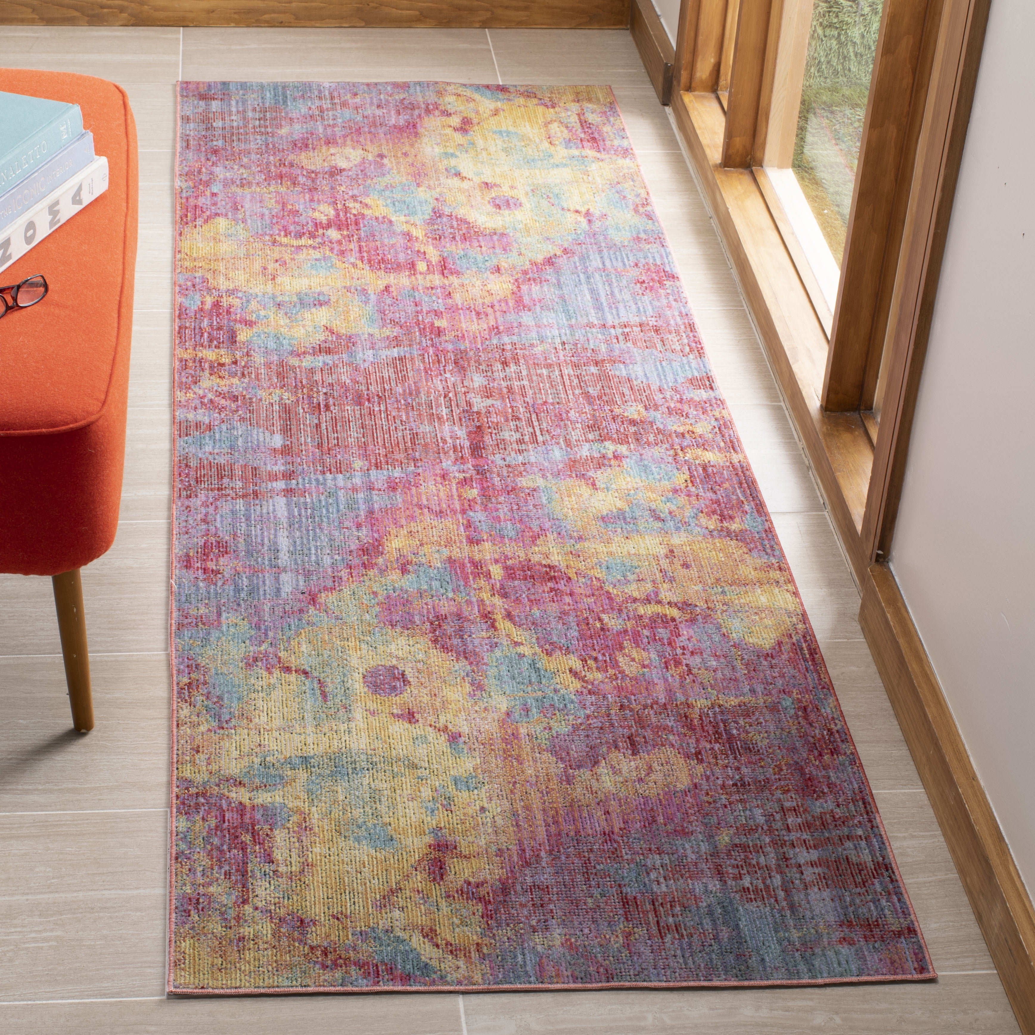 Safavieh Windsor Donna Colorful Abstract Area Rug Or Runner