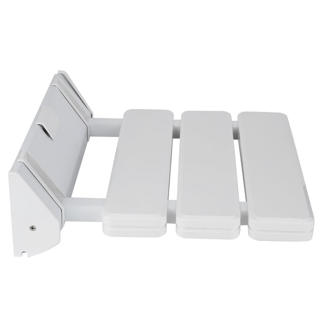 Shower Chair, Hollow Out Shower Seats, Foldable Wall Mounted For Bathroom Bathtub