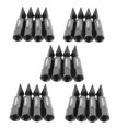 thumbnail image 4 of JDMSPEED New Black 20PCS M12X1.5 Cap Spiked Extended Tuner 60mm Aluminum Wheels Rims Lug Nuts, 4 of 10