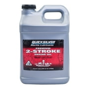 Quicksilver Premium 2-Stroke Engine Oil, Outboards, PWCs, Snowmobiles and Motorcycles - 2.5 Gallon