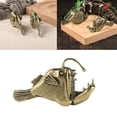 thumbnail image 2 of Yihuala Metal Animal Statues Angler Fish Figurines Sculptures Tabletop Centerpieces Ornament for Living Room Bedroom Decors, 2 of 8