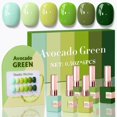 thumbnail image 1 of Set de esmaltes en gel Double Rhythm, 6 unidades, 15 ml, botella del mismo color, 1 of 9