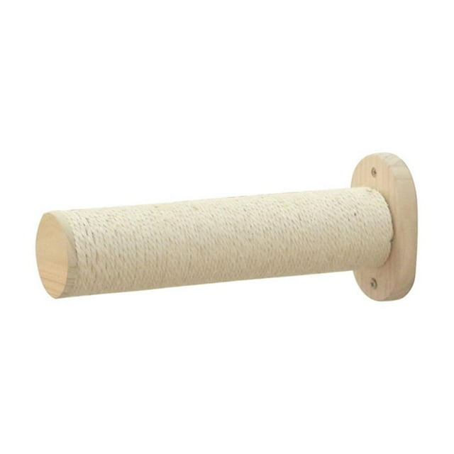 Rascador de pared de sisal para gatos, estantes de pared que ahorran espacio, escalera para gatos Longitud 295 mm