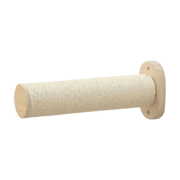 Rascador de pared de sisal para gatos, estantes de pared que ahorran espacio, escalera para gatos Longitud 295 mm