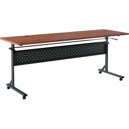 UPC: 0035255607636 | Lorell LLR60763 24 x 72 in. Shift 2.0 Flip & Nesting Mobile Table Cherry