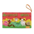 thumbnail image 2 of Milaget Animal Cloth Book Soft Tails Books Activity Crinkle Book Toys for Early Animals Skin, 2 of 9