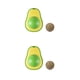 thumbnail image 2 of Greeniant Pets Gaming Toy Dust-proof Moisture-proof 360 Cleaning Rotatable Decompression Degrees Toys Care Playing Game Health 2piezas, 2 of 6
