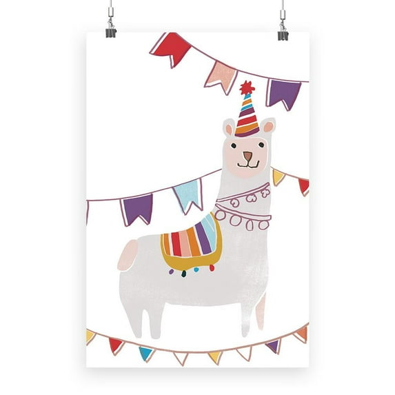 Party Animals Collection B Poster - June Erica Vess Designs,