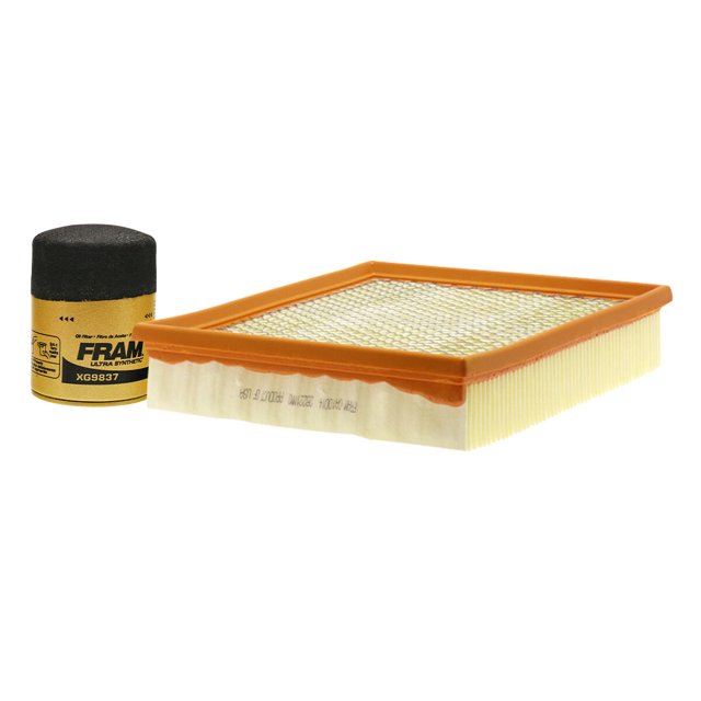 Kit De Filtro de Aire y Filtro de Aceite Sintético 2 PIEZAS Compatible con Chevrolet Impala V6 3.9L DE 2006 A 2011