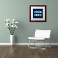 thumbnail image 3 of Trademark Fine Art "Moon Phases" Canvas Art by Lisa Powell Braun, White Matte, Wood Frame, 3 of 4