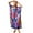 Blue Purple, variant on Kafan Dresses for Women Moo Moos Bathing suit Cover up Plus size Caftans Loungewear