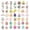 A, variant on ABODELINE 50/100 Pcs Easter Bunny Eggs Stickers Waterproof Easter Water Bottle Vinyl Waterproof Stickers for Teens Girls Adults Laptop Luggage Skateboard Party Decorations