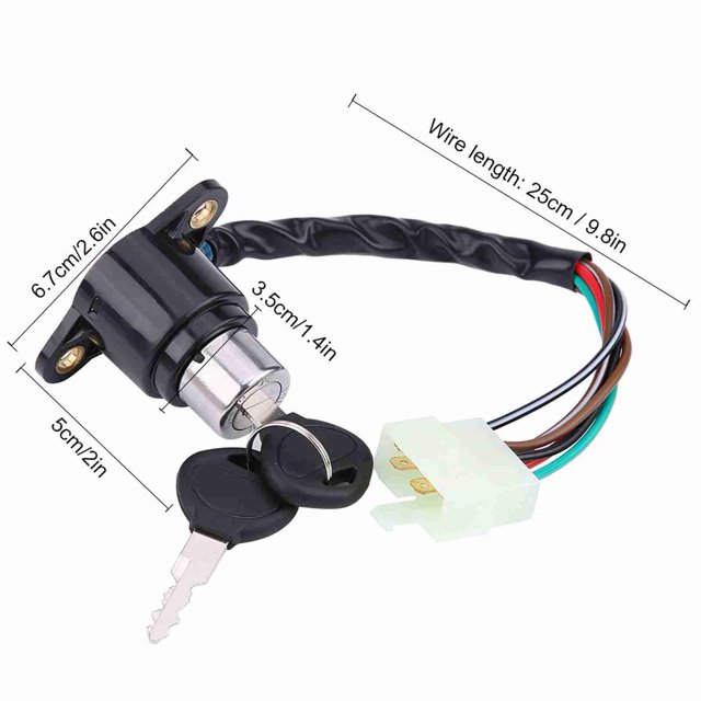 Motorcycle Ignition Key Switch Lock With Unlocked Key Fits For CB CM 400 450 Ignition Key Key Switch Unlocked Key Motorcycle Ignition Key