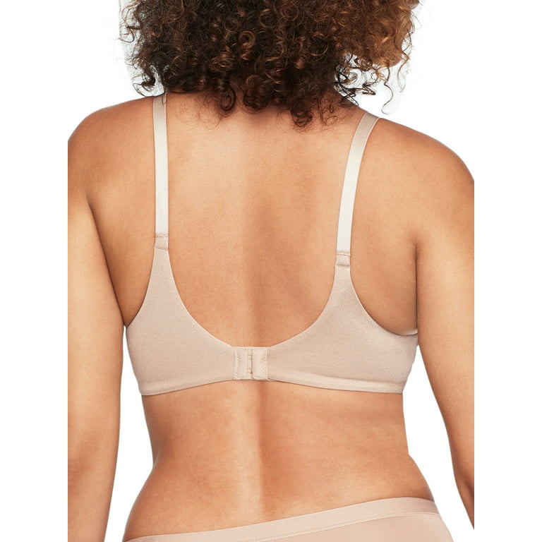 Buy Warner's Women's Blissful Benefits Back Smoothing Wirefree Lift,  Toasted Almond, 36B at