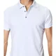 thumbnail image 3 of Playeras Polo Hombre Casual Moda Camisas Lisa, 3 of 4