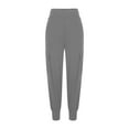 thumbnail image 4 of XUNKUSGA Trousers Pants for Women High Waisted Joggers for Women Lightweight Water Resistant Joggers Athletic Outdoor Travel Sweatpants Women With Pockets, 4 of 5