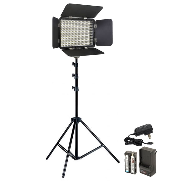 Kit de iluminación de vídeo para estudio Vidpro LED-330X Varicolor
