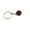 Leo, variant on 12 Zodiac Signs Glow-in-the-Dark Keychain, Double-Sided Time Gemstone Glass Ball Pendant, Bag & Key Ring Creative Accessory