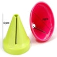 thumbnail image 1 of POINTERTECK 2PCS Spiralizer For Veggie Noodles  Handheld Spiralizer Vegetable Fruit Spaghetti Zucchini Noodle Maker Grater Slicer Cutters  Kitchen Gadget(Pink), 1 of 8
