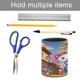 thumbnail image 5 of El Oeste Salvaje de la Sheriff Callie-theme Cylinder Pen Holder Pencil Organizer with Flannel Lining PVC Leather Material Cardboard Base for study work 10*8CM, 5 of 6