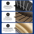 thumbnail image 3 of 1 Set of Gas Burner Grate Gas Stove Spitfire Lid Gas Stove Accessory Kitchen Gadget, 3 of 8