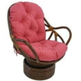 thumbnail image 1 of 48-inch by 24-inch Solid Twill Swivel Rocker Cushion, 1 of 2