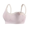 thumbnail image 2 of Vhkiploz Seamless Bralette for Women's Everyday Athletic Sporty Yoga Bra Solid Color Full Coverage Wireless Bra with Lace Adjustable Straps, 2 of 6