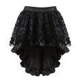 thumbnail image 1 of Punk Jupe en Maille Costume Cosplay Femmes Rétro Gothique Pirate Danse Jupes Tenues de Spectacle Fille, 1 of 6