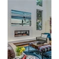 thumbnail image 3 of Wave Jumping by Parvez Taj Painting Print on White Wood, 3 of 7