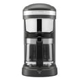 KitchenAid 12 Cup Drip Coffee Maker with Spiral Showerhead and