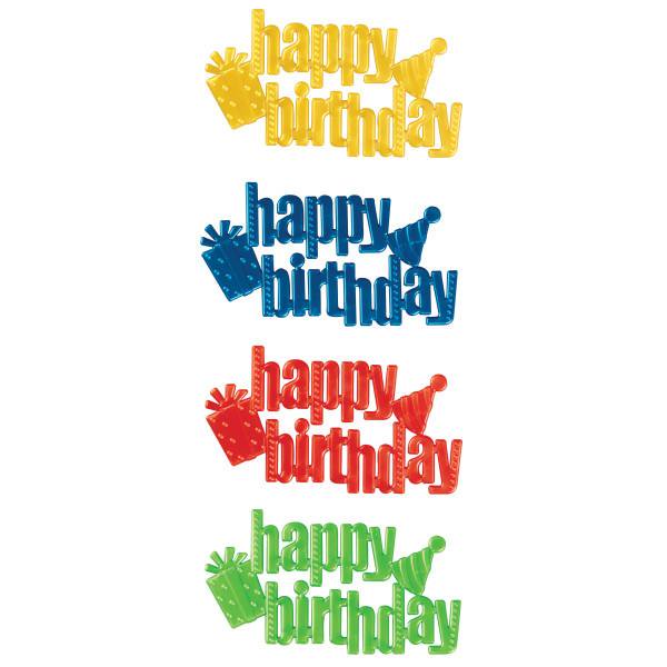 Happy Birthday Script Assortment Layon 36ct