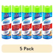 (5 pack) Heavy Traffic foam + protection, Woolite, 22 oz, heavy traffic carpet cleaner, aerosol, deep cleaning, removes ground in dirt & eliminates odors, safe on.., By Woolite