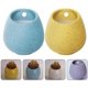 thumbnail image 3 of Maceta colgante de porcelana de 2 piezas, maceta de pared de cerámica, maceta montada en la pared para decoración del hogar. Afortunado Sencillez, 3 of 4