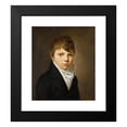thumbnail image 2 of Louis Léopold Boilly 15x17 Black Modern Framed Museum Art Print Titled - Portrait of a Young Boy, 2 of 5