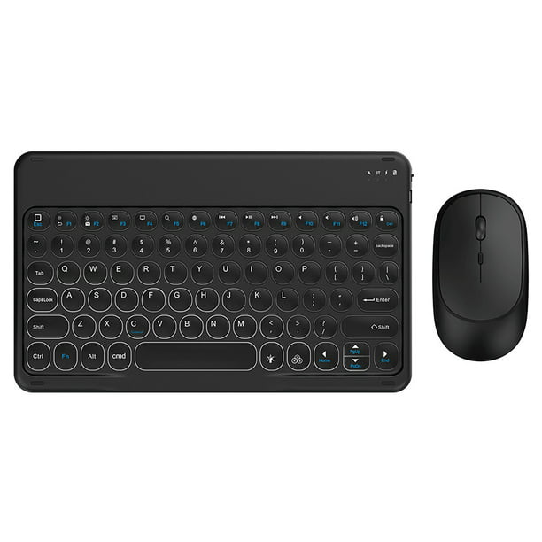 Larry Belmont Ansvarlige person St Visland Multi-Device Bluetooth Keyboard Mouse Quick Response Long Standby  Time Slim Tablet Noiseless Mini Mouse – Windows, Mac, Chrome OS, Android,  iPad, iPhone, Apple TV Compatible - Walmart.com