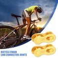 thumbnail image 3 of Hebilla De Bicicleta Bicicleta 2 uds conector de enlace de cadena de bicicleta hebillas de botones mágicos (9 velocidades) (oro) Likrtyny  Accesorios para bicicletas, 3 of 6