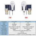 thumbnail image 5 of BR 1 pieza Bombilla solar LED con control remoto, 9 W, 5 of 5