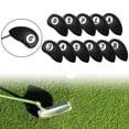 thumbnail image 4 of Cubierta de la cabeza del palo de golf shamjiam negro, 4 of 9